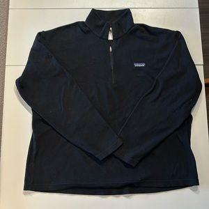 Black Patagonia Fleece Quarter Zip